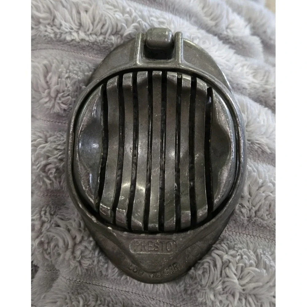 Vintage 1950's Presto 4 Way Egg Slicer with Metal Wire Cutter Versatile RETRO